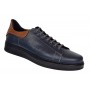 Pantofi casual barbati din piele naturala Cairo 5 Bleumarin GKR23XBL